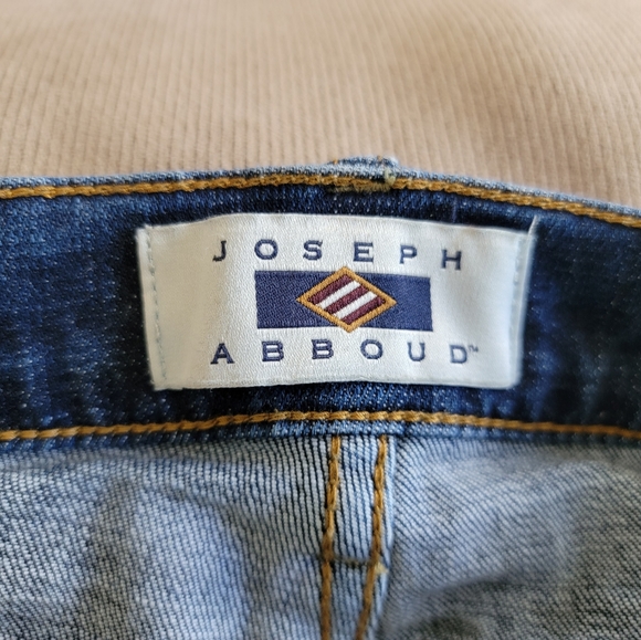 Joseph Abboud Saltwater Dark Blue Wash Slim Fit Jeans - Picture 7 of 8